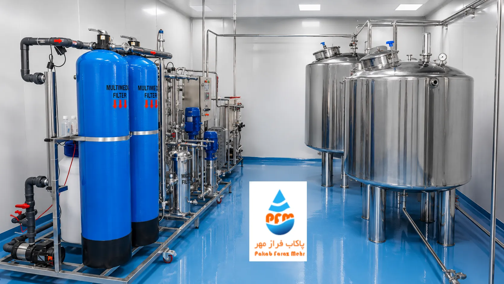اسمز معکوس آب خالص (Purified or Double Ro water) - Image 2