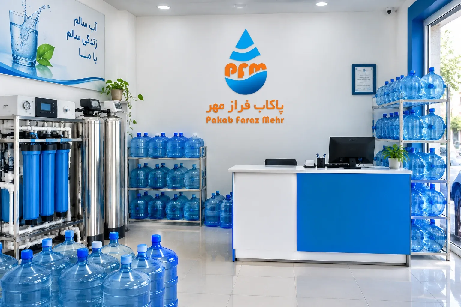 مغازه آب تصفیه فروشی